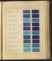 An illustration from Benzo Colours on Cotton Yarn, Part I (1921)