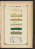 Picture 9 of 12 from Anilin-Färberei; das Gesammte der Färberei und Druckerei mit Kohlentheer-Farbstoffen auf Wolle, Baumwolle und Seide (1874), leaf 10