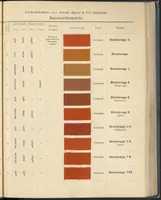 Picture 8 of 53 from Echtheits - Tabellen der Substantiven Baumwollfarbstoffe (1900), leaf 27