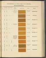 Picture 12 of 53 from Echtheits - Tabellen der Substantiven Baumwollfarbstoffe (1900), leaf 37