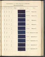 Picture 25 of 53 from Echtheits - Tabellen der Substantiven Baumwollfarbstoffe (1900), leaf 65