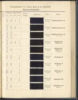 Picture 34 of 53 from Echtheits - Tabellen der Substantiven Baumwollfarbstoffe (1900), leaf 85