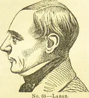 An illustration from New illustrated self-instructor in phrenology and physiology : together with the chart and character of ... as marked by ... / by O.S. and L.N. Fowler. (1877)