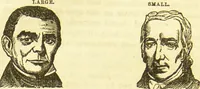 An illustration from New illustrated self-instructor in phrenology and physiology : together with the chart and character of ... as marked by ... / by O.S. and L.N. Fowler. (1877)