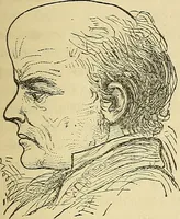 An illustration from How to teach according to temperament and mental development or : Phrenology in the school-room and the family / by Nelson Sizer. (1877)