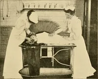 An illustration from Pediatrics : the hygienic and medical treatment of children / by Thomas Morgan Rotch. (1898)