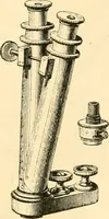 An illustration from The microscope : its history, construction, and application, being a familiar introduction to the use of the instrument, and the study of microscopial science / By Jabez Hogg ... with upwards of five hundred engravings and coloured illustrations by Tuffen West. (1867)