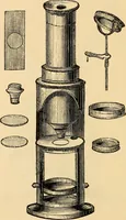 An illustration from The microscope : its history, construction, and application, being a familiar introduction to the use of the instrument, and the study of microscopial science / By Jabez Hogg ... with upwards of five hundred engravings and coloured illustrations by Tuffen West. (1867)