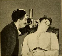 An illustration from Diseases of the ear : a text-book for practitioners and students of medicine / by Edward Bradford Dench. (1900)