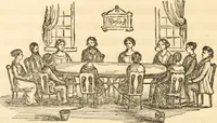 An illustration from The present age and inner life : a sequel to spiritual intercourse. Modern mysteries classified and explained. (1853)