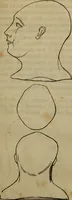 An illustration from Illustrations of phrenology : being a selection of articles from the Edinburg phrenological journal, and the transactions of the Edinburg Phrenological Society. With twenty-six wood cuts / Ed. by George H. Calvert. With an introduction by the editor. (1832)
