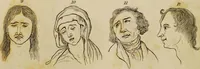 Picture 6 of 99 from Essays on physiognomy / tr. from the German of John Caspar Lavater, by Thomas Holcroft. Also one hundred physiognomical rules, taken from a posthumous work by J.C. Lavater; and a memoir of the author. (1853), leaf 178