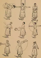 An illustration from Ladies' guide in health and disease : girlhood, maidenhood, wifehood, motherhood / by J.H. Kellogg. (1892)