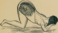 An illustration from Ladies' guide in health and disease : girlhood, maidenhood, wifehood, motherhood / by J.H. Kellogg. (1892)