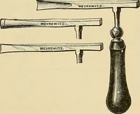 An illustration from Diseases of the nose and throat / by J. Price-Brown ; ill. with 159 engravings, including 6 full-page color-plates and 9 color-cuts in the text, many of them original. (1900)