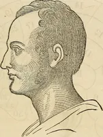 An illustration from The phrenological delineator : A compendium of phrenology; including recent discoveries in relation to the brain, temperaments, and other conditions of body which affect mentality. Together with a chart of the phrenological developments ... / By D.P. Butler. (1858)