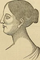 An illustration from The phrenological delineator : A compendium of phrenology; including recent discoveries in relation to the brain, temperaments, and other conditions of body which affect mentality. Together with a chart of the phrenological developments ... / By D.P. Butler. (1858)