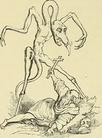 An illustration from Demonology and devil-lore / by Moncure Daniel Conway. (1879)