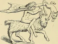 Picture 20 of 32 from Demonology and devil-lore / by Moncure Daniel Conway. (1879), leaf 328
