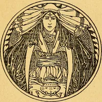 An illustration from The book of dreams and ghosts / by Andrew Lang. (1897)