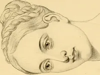 An illustration from The study of the human face / by Thomas Woolnoth. (1865)