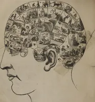 Picture 7 of 33 from Synopsis of phrenology and physiology : comprising a condensed description of the functions of the body and mind : also, indicating the relative development of these organs as applied to the person examined : with references to Fowler's phrenology, also, the additional improvements and discoveries made by the aid of magnetism and neurology / by L.N. Fowler. (1846), leaf 12