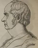 Picture 17 of 33 from Synopsis of phrenology and physiology : comprising a condensed description of the functions of the body and mind : also, indicating the relative development of these organs as applied to the person examined : with references to Fowler's phrenology, also, the additional improvements and discoveries made by the aid of magnetism and neurology / by L.N. Fowler. (1846), leaf 24
