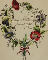 An illustration from Beauties of flora, and outlines of botany : with a language of flowers : a perennial offering / by John B. Newman ; the whole illustrated by splendidly colored engravings by Lewis & Brown. (1848)