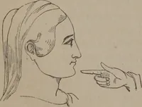 Picture 20 of 91 from Outlines of a new system of physiognomy : illustrated by numerous engravings indicating the location of the signs of the different mental faculties / by J.W. Redfield. (1849), leaf 22