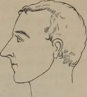 Picture 34 of 91 from Outlines of a new system of physiognomy : illustrated by numerous engravings indicating the location of the signs of the different mental faculties / by J.W. Redfield. (1849), leaf 32