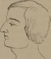 Picture 38 of 91 from Outlines of a new system of physiognomy : illustrated by numerous engravings indicating the location of the signs of the different mental faculties / by J.W. Redfield. (1849), leaf 34