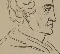 An illustration from Outlines of a new system of physiognomy : illustrated by numerous engravings indicating the location of the signs of the different mental faculties / by J.W. Redfield. (1849)
