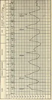 An illustration from The malarial fevers, haemoglobinuric fever and the blood protozoa of man / by Charles F. Craig ; illustrated by four colored plates, twenty-five clinical charts, and twenty-eight photomicrographs and drawings. (1909)