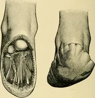 An illustration from The principles and practice of modern surgery / by Roswell Park ... with 722 engravings and 60 full-page plates in colors and monochrome. (1907)