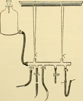 An illustration from Surgical technic; a text-book on operative surgery / by Fr. von Esmarch ... and E. Kowalzig ... translated by Professor Ludwig H. Grau ... and Willam N. Sullivan ... edited by Nicholas Senn ... With fourteen hundred and ninety-seven illustrations and fifteen colored plates. (1901)