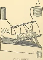 An illustration from Surgical technic; a text-book on operative surgery / by Fr. von Esmarch ... and E. Kowalzig ... translated by Professor Ludwig H. Grau ... and Willam N. Sullivan ... edited by Nicholas Senn ... With fourteen hundred and ninety-seven illustrations and fifteen colored plates. (1901)