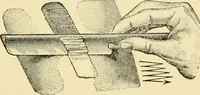 An illustration from Surgical technic; a text-book on operative surgery / by Fr. von Esmarch ... and E. Kowalzig ... translated by Professor Ludwig H. Grau ... and Willam N. Sullivan ... edited by Nicholas Senn ... With fourteen hundred and ninety-seven illustrations and fifteen colored plates. (1901)