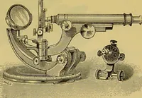 An illustration from The microscope : its history, construction, and application, being a familiar introduction to the use of the instrument, and the study of microscopical science / by Jabez Hogg. (1898)