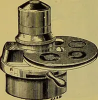An illustration from The microscope : its history, construction, and application, being a familiar introduction to the use of the instrument, and the study of microscopical science / by Jabez Hogg. (1898)
