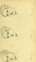 An illustration from Facts & faces : being an enquiry into the connection between linear & mental portraiture ; with a dissertation on personal & relative beauty ... / Thomas Woolnoth. (1854)