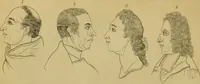 An illustration from Essays on physiognomy : designed to promote the knowledge and the love of mankind / written in the German language by John Caspar Lavater ; and translated into English by Thomas Holcroft ; to which are added, One hundred physiognomonical rules, a posthumous work by Mr. Lavater ; and memoirs of the life of the author, compiled principally from the life of Lavater, by G. Gessner. (1848)