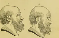 An illustration from Essays on physiognomy : designed to promote the knowledge and the love of mankind / written in the German language by John Caspar Lavater ; and translated into English by Thomas Holcroft ; to which are added, One hundred physiognomonical rules, a posthumous work by Mr. Lavater ; and memoirs of the life of the author, compiled principally from the life of Lavater, by G. Gessner. (1848)