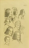 An illustration from Essays on physiognomy : designed to promote the knowledge and the love of mankind / written in the German language by John Caspar Lavater ; and translated into English by Thomas Holcroft ; to which are added, One hundred physiognomonical rules, a posthumous work by Mr. Lavater ; and memoirs of the life of the author, compiled principally from the life of Lavater, by G. Gessner. (1848)