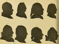 An illustration from Essays on physiognomy : designed to promote the knowledge and the love of mankind / written in the German language by John Caspar Lavater ; and translated into English by Thomas Holcroft ; to which are added, One hundred physiognomonical rules, a posthumous work by Mr. Lavater ; and memoirs of the life of the author, compiled principally from the life of Lavater, by G. Gessner. (1848)