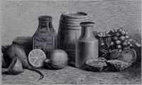 Picture 33 of 148 from The royal cookery book (le livre de cuisine) / by Jules Gouffé ; translated from the French and adapted for English use by Alphonse Gouffé ... comprising domestic and high-class cookery, illustrated with sixteen large plates printed in colours, and one hundred and sixty-one woodcuts from drawing from nature by E. Ronjat. (1868), leaf 117