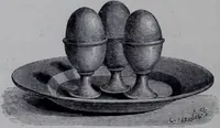 An illustration from The royal cookery book (le livre de cuisine) / by Jules Gouffé ; translated from the French and adapted for English use by Alphonse Gouffé ... comprising domestic and high-class cookery, illustrated with sixteen large plates printed in colours, and one hundred and sixty-one woodcuts from drawing from nature by E. Ronjat. (1868)