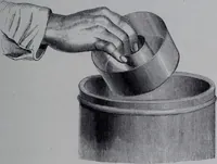 An illustration from The royal cookery book (le livre de cuisine) / by Jules Gouffé ; translated from the French and adapted for English use by Alphonse Gouffé ... comprising domestic and high-class cookery, illustrated with sixteen large plates printed in colours, and one hundred and sixty-one woodcuts from drawing from nature by E. Ronjat. (1868)