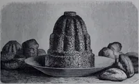 An illustration from The royal cookery book (le livre de cuisine) / by Jules Gouffé ; translated from the French and adapted for English use by Alphonse Gouffé ... comprising domestic and high-class cookery, illustrated with sixteen large plates printed in colours, and one hundred and sixty-one woodcuts from drawing from nature by E. Ronjat. (1868)