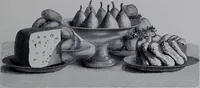 An illustration from The royal cookery book (le livre de cuisine) / by Jules Gouffé ; translated from the French and adapted for English use by Alphonse Gouffé ... comprising domestic and high-class cookery, illustrated with sixteen large plates printed in colours, and one hundred and sixty-one woodcuts from drawing from nature by E. Ronjat. (1868)