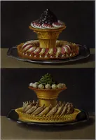 An illustration from The royal cookery book (le livre de cuisine) / by Jules Gouffé ; translated from the French and adapted for English use by Alphonse Gouffé ... comprising domestic and high-class cookery, illustrated with sixteen large plates printed in colours, and one hundred and sixty-one woodcuts from drawing from nature by E. Ronjat. (1868)